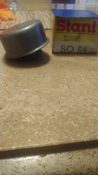 SO64 Stant NOS Oil Cap Ford Mustang 67 Ford Falcon Fairlane 65-67 Thunderbird V8