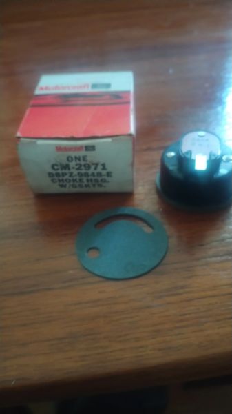 CM-2971 Motorcraft Choke HSG.W/Gskts New Old Stock