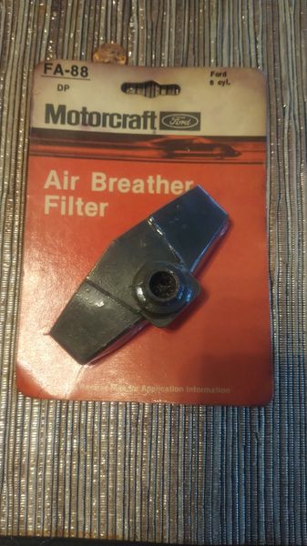 FA-88 Motorcraft Air Breather Filter Ford 6 cyl NOS