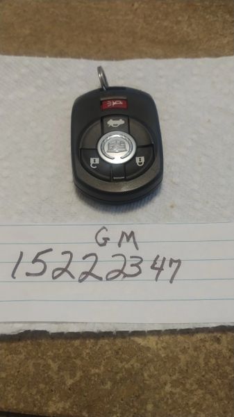 15222347 Genuine GM Transmitter Remote Control NEW Cadillac STS 2005