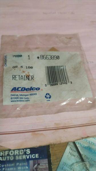 8663890 AC Delco Check Ball Low Reverse Piston New