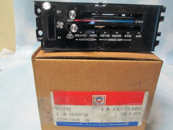 15-71480 HEATER & AC CONTROL OEM NEW