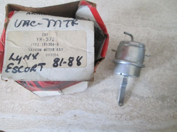 YH-372 MOTORCRAFT FORD MERCURY LYNX ESCORT VACUUM MOTOR