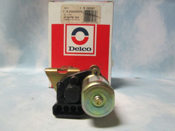 D6587 22020975 AC DELCO ACTUATOR NEW