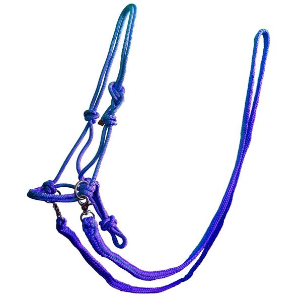 BITLESS ROPE HALTER BRIDLE, SHETLAND TO FULL SIZE