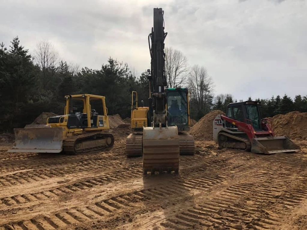 Sand, Gravel, Excavator, Track Skid Steer, Bull Dozer