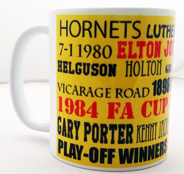 Watford Typography Mug