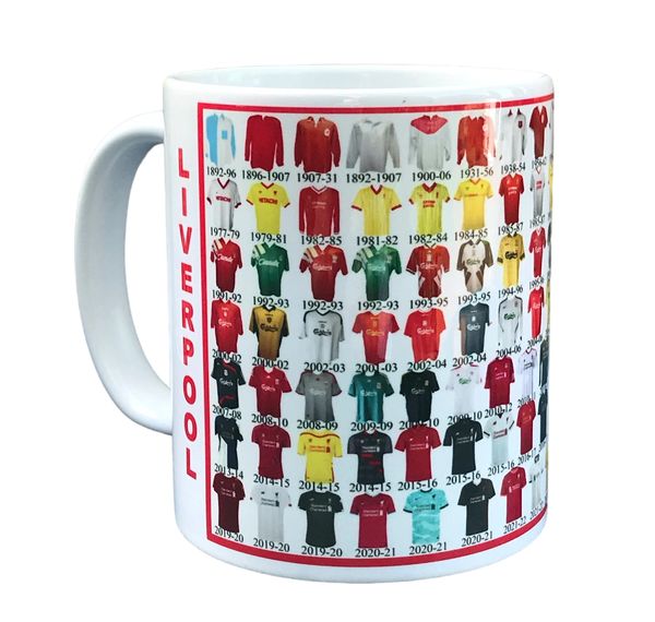 Celtic Shirt History Mug 2023-24