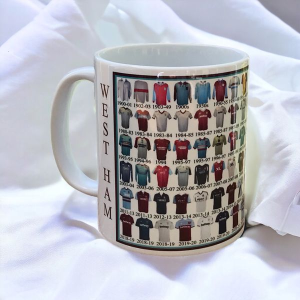 West Ham United History Mug 2023-24