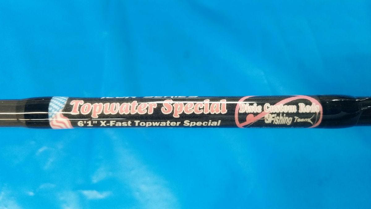 Dixie Custom Rods ICON Series Topwater Special 6'1"