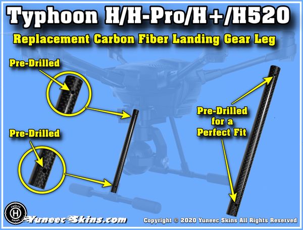 Typhoon h best sale landing gear