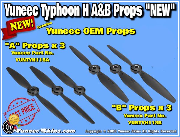 Typhoon H/H-Pro A and B Propellers x6 OEM NEW