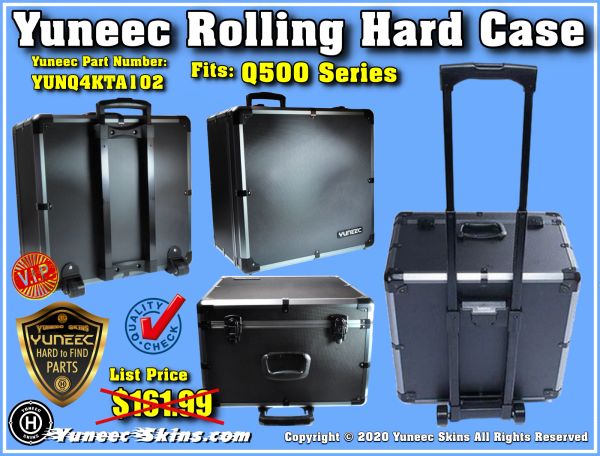 Yuneec Rolling Hard Case for Q500 Series Drones YUNQ4KTA102