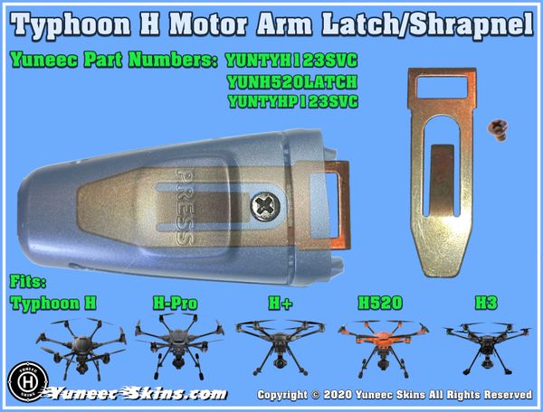 Yuneec typhoon h arm hot sale latch