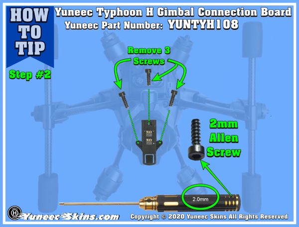 Yuneec gimbal best sale