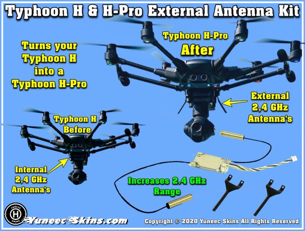 Yuneec typhoon 2024 h upgrades