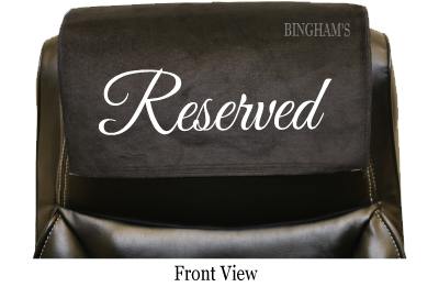 Small Reserved Seat Signs