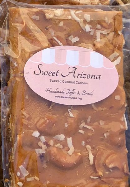 Toasted Coconut Cashew Brittle 3 oz