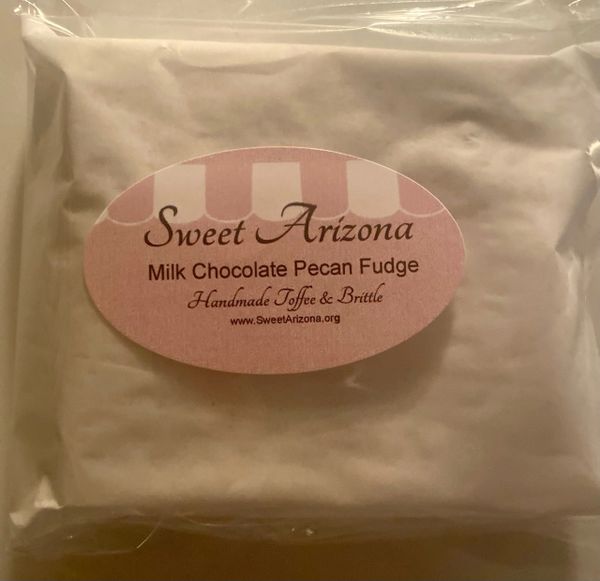 Milk Chocolate Pecan Fudge 1/3 pound