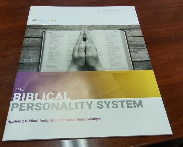 The Biblical Personality System -DISC-