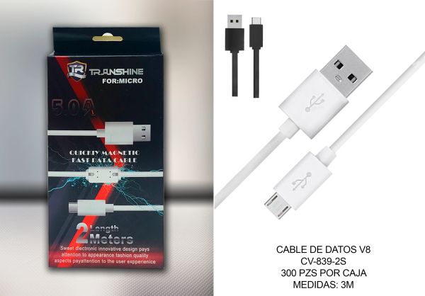 CABLE V8 / CV-839-2S