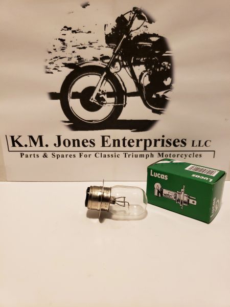 446 / 370, Main Bulb, Headlight, 12V, 50/40W, Lucas | K.M. Jones