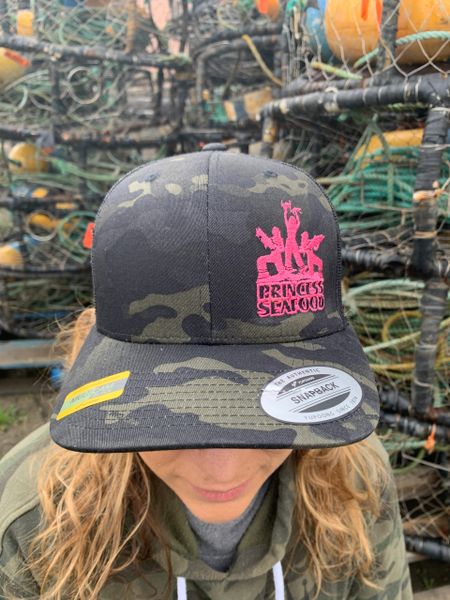 Princess Camo Hat | Princess Seafood