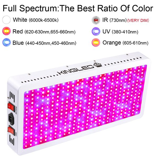 King 2000w deals led grow light