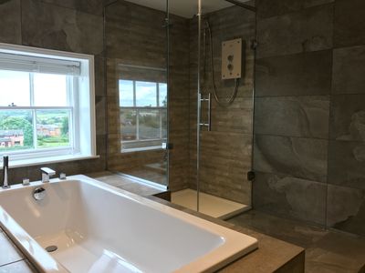 A stunning bathroom installation completed by the team at Philip Adams Interiors.