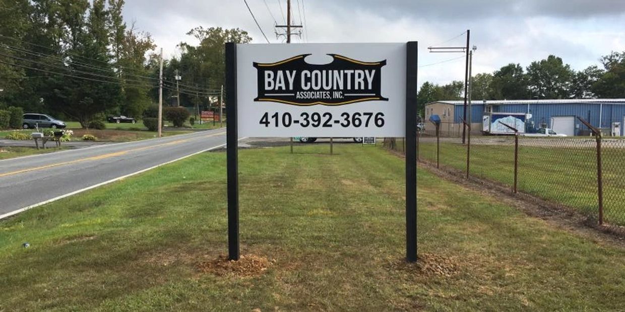 elkton md contractor ground sign