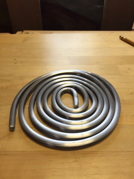 3/16 Round U Lead Came (6 feet) - Round Sides Flat Bottom RU 70