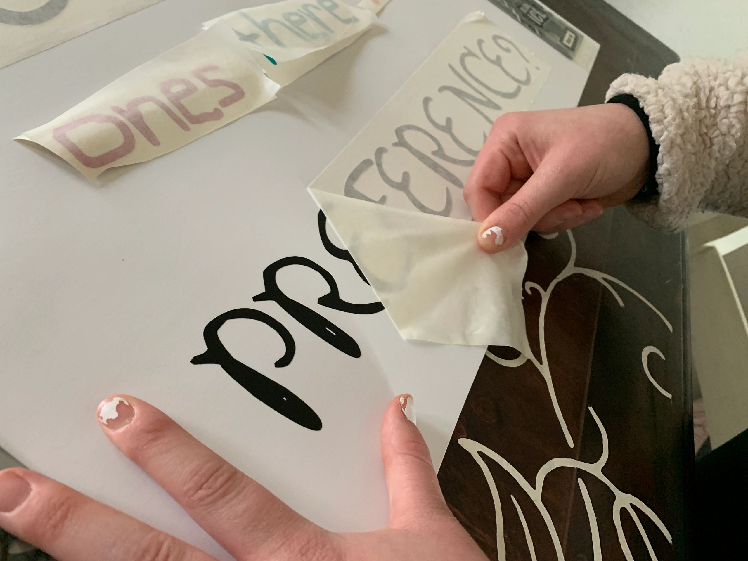 How To Make Vinyl Lettering for Posters