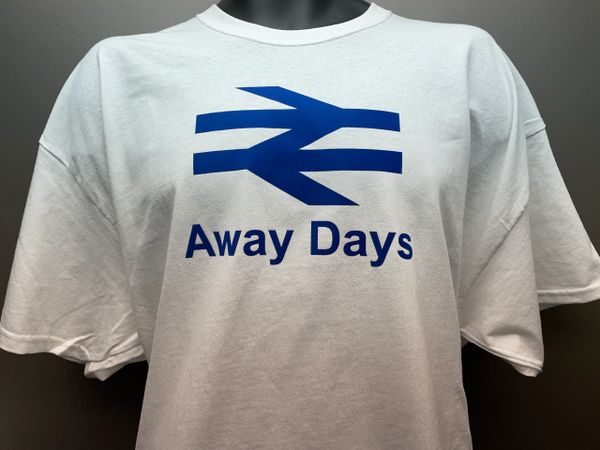 The "Away Days" Logo T-shirt White