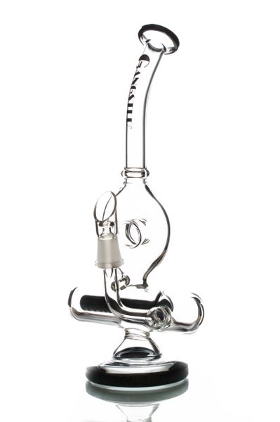 GG65 - 10" Inline Perc With Donut Neck Oil Rig
