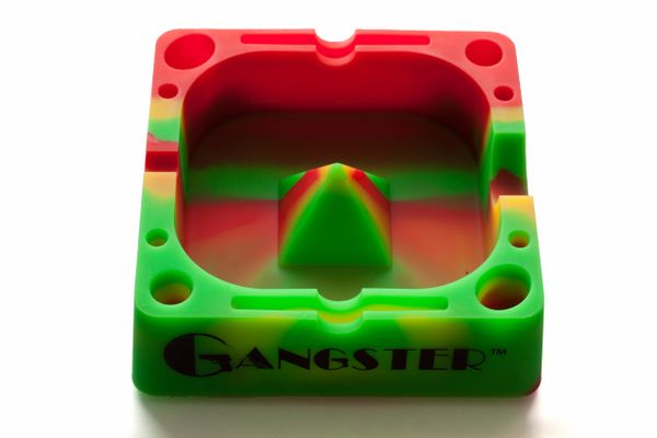 AT03 - Gangster Tap Tray, 5" Silicone Ashtray