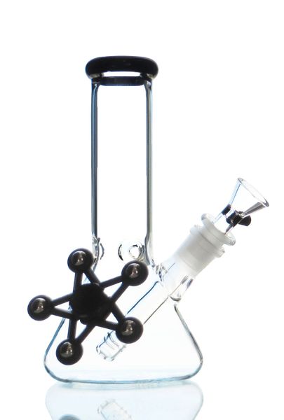 GG142 - 8" Fidget Bong With Ice Notch