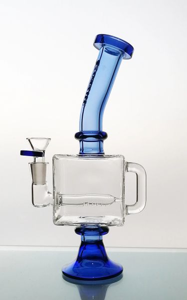 GG225 - 9.5" GLASS CUBE WITH INLINE PERC