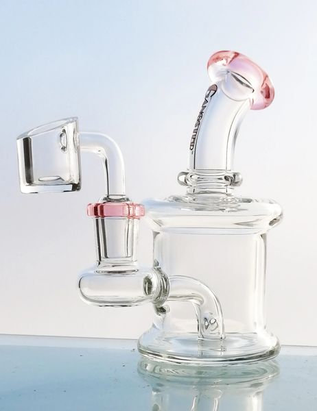 GG247 - 5'' MINI DAB RIG WITH FIXED STEM | Gangster Glass