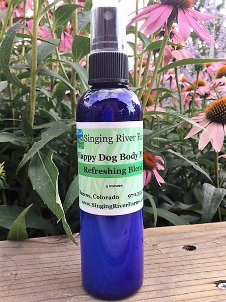 Body mist for outlet dogs