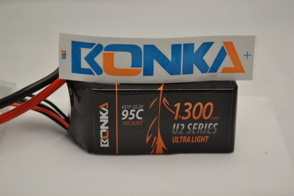 Bonka Power U2 1300mah 6s 95c battery