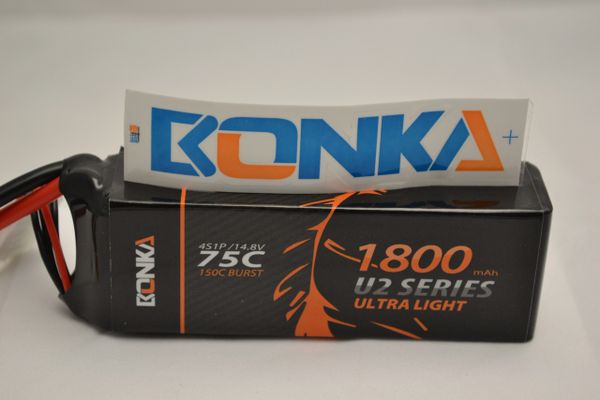 Bonka Power U2 1800mah 4s 75c battery