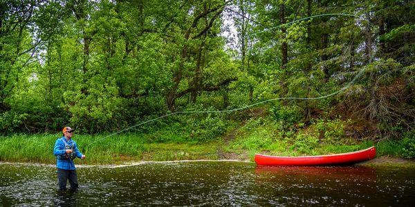 Algonquin park fly fishing petawawa ottawa valley learn to guided drift boat ontario outfitter bass 