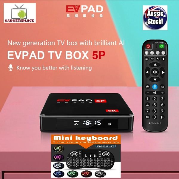 evpad 5S 中古動作品 テレビ Android BOX VOD EVPAD+systemiks.ca