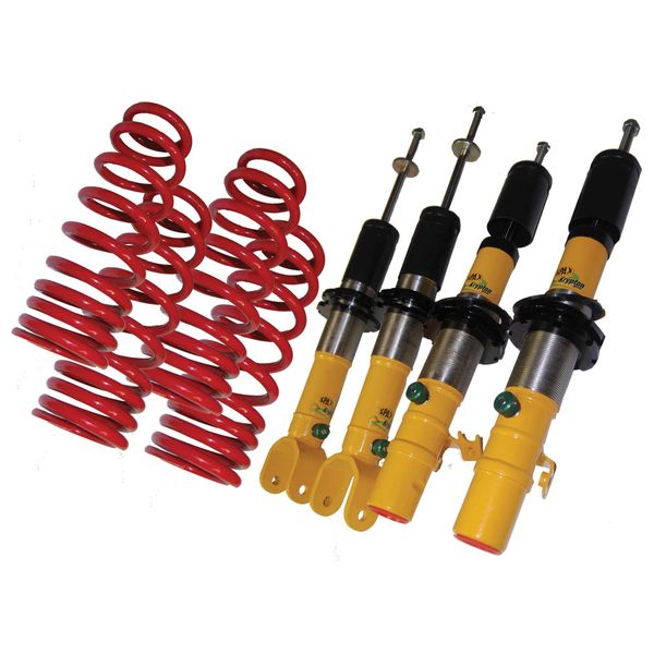 SPAX ADJUSTABLE HEIGHT AND DAMPING SUSPENSION KIT. PORSCHE 944 / 944S2 ...