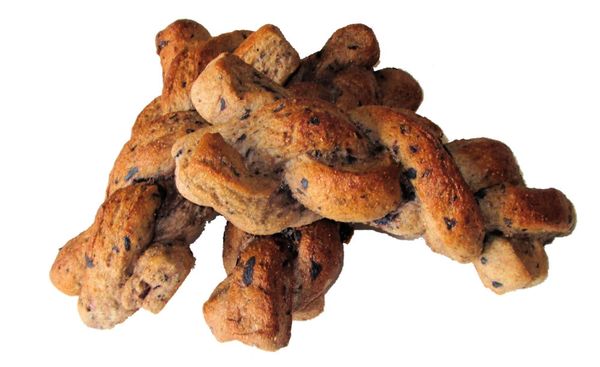 Blueberry Twists Dog Treat