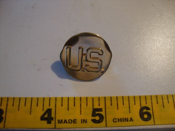MILITARY ARMY US GOLD COLOR PIN BACK MEDAL | Moxee 2nd Hand Market