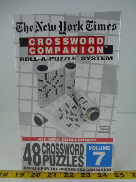 New York Times Crossword Companion Roll a Puzzle System Volume 7