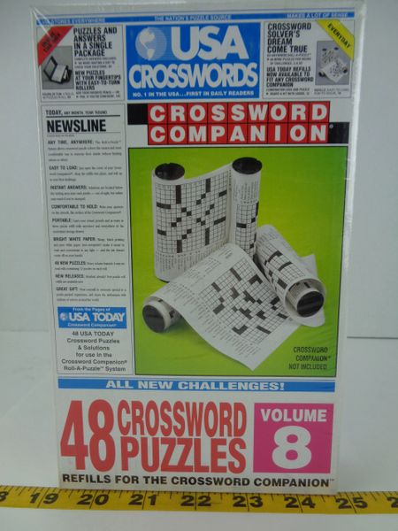 USA Today Crossword Companion Roll a Puzzle System Volume 8 Moxee 2nd