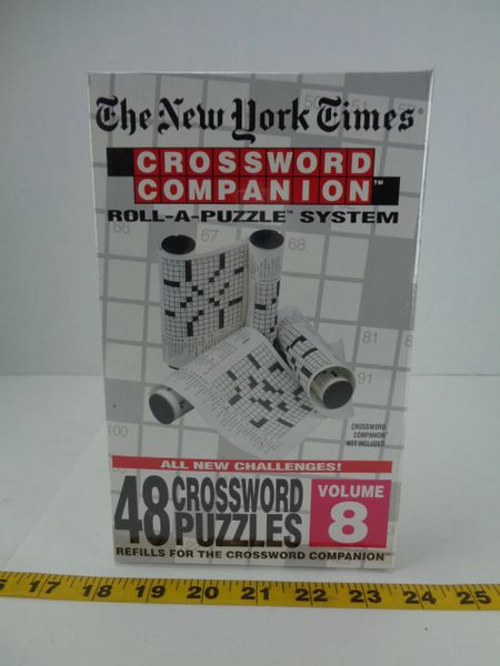 New York Times Crossword Companion Roll a Puzzle System Volume 6