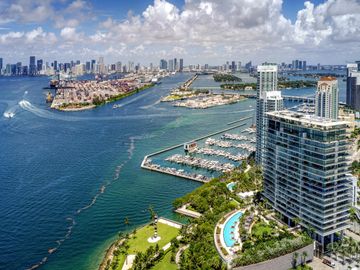 Aerial drone professional photography in miami, florida